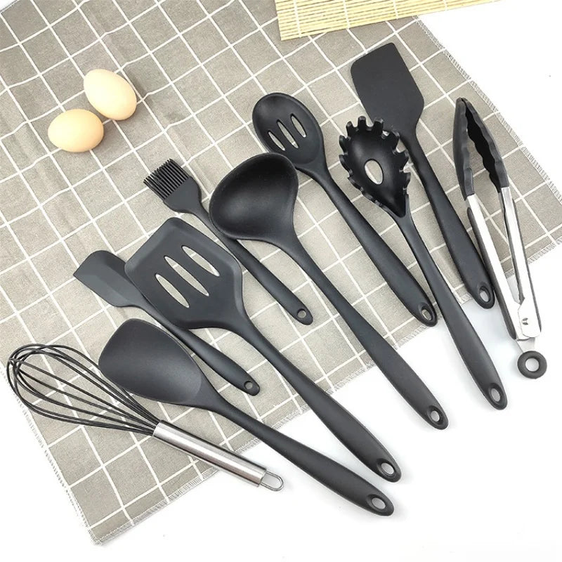 10 Piece Silicone Cookware Set for Kitchen - Image 3