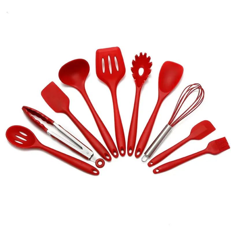 10 Piece Silicone Cookware Set for Kitchen - Image 6