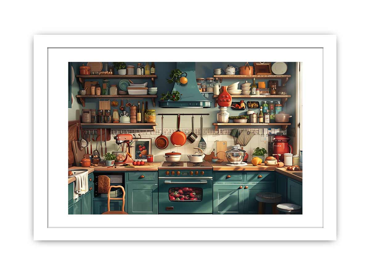 Kitchen Framed Framed Print - Image 11
