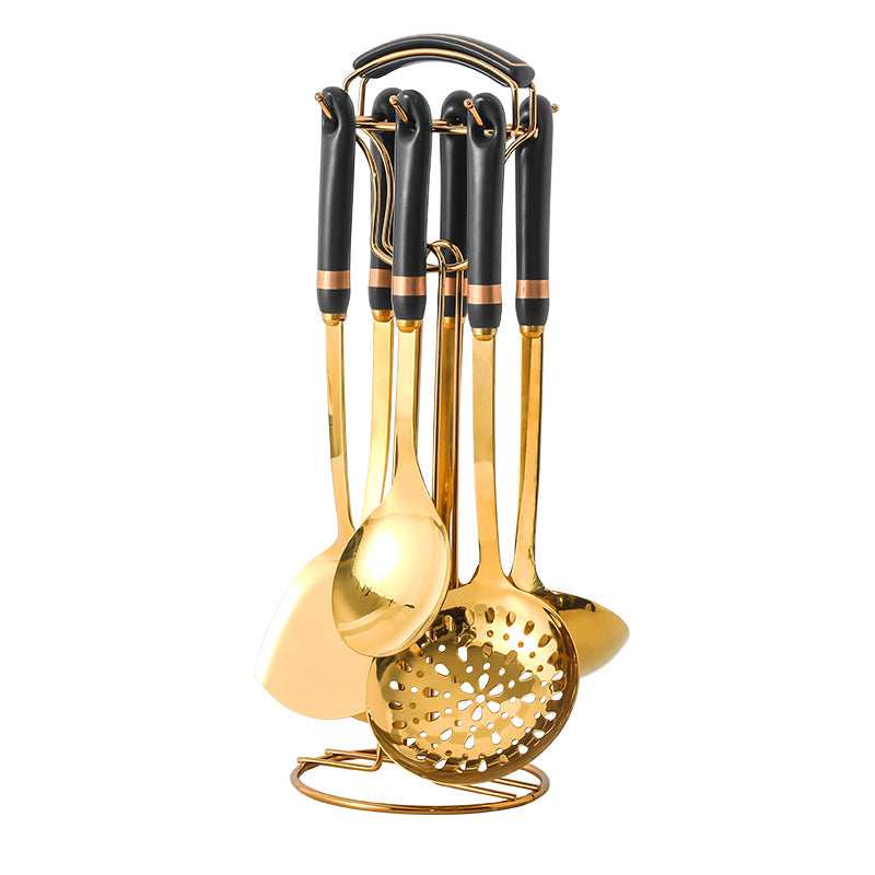Matte Seven-Piece Kitchen Utensil Set - Image 6