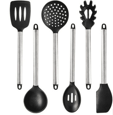 Modern and Simple Silicone Kitchen Utensil and Appliance Set - Image 9