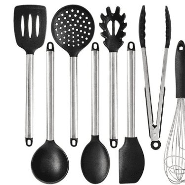 Modern and Simple Silicone Kitchen Utensil and Appliance Set - Image 6