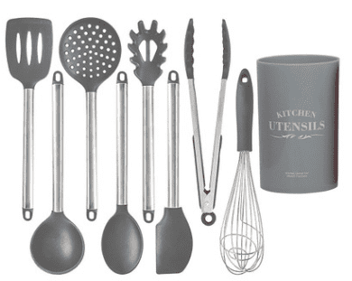 Modern and Simple Silicone Kitchen Utensil and Appliance Set - Image 8