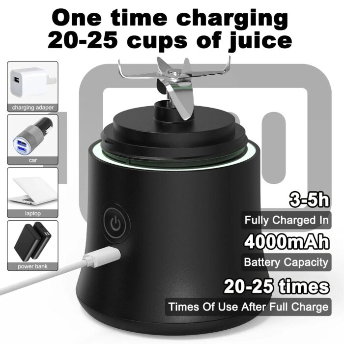 Portable USB Rechargeable Mini Blender - Image 5