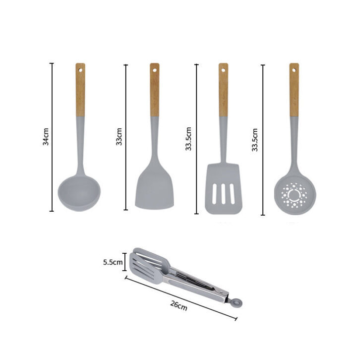 Silicone Kitchen Utensils Set - Image 19