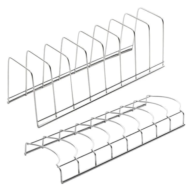 Stainless Steel Kitchen Bowl Organizer Rack - Image 8